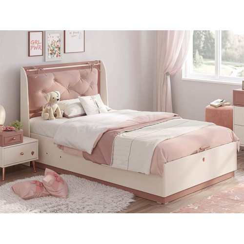 Παιδικό κρεβάτι Μονο με αποθηκευτικό χώρο EL-1705-1304
