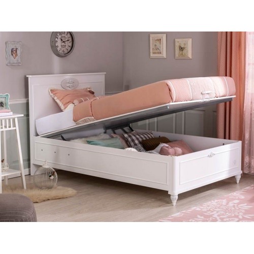 Παιδικό Κρεβάτι Ημίδιπλο με Αποθηκευτικό χώρο RO-1708